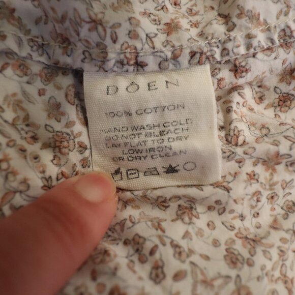 Doen Odessa Brown Floral Mini Dress - Picture 5 of 8